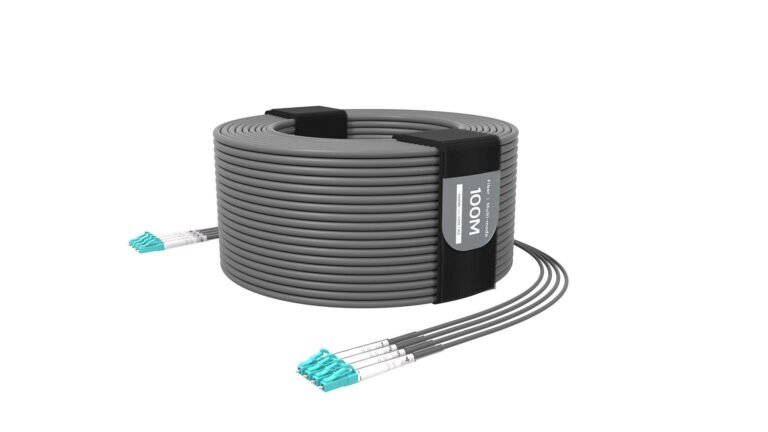 Cable de fibra óptica blindado multimodo OM3 con conectores LC – G202-xxU, fotografía 4