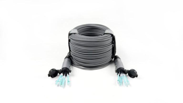 Cable de fibra óptica blindado multimodo OM3 con conectores LC – G202-xxU, fotografía 5