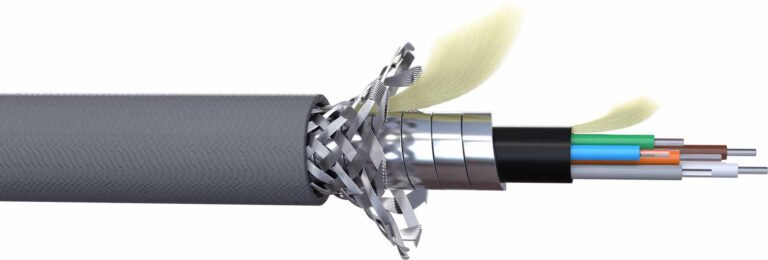 Cable de fibra óptica blindado multimodo OM3 con conectores LC – G300-xxU, fotografía 2