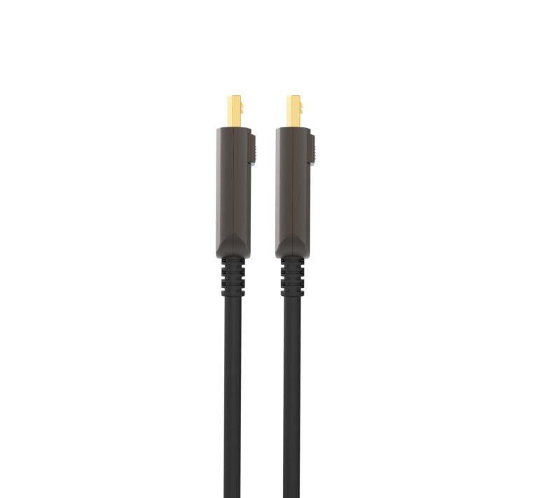 Cable óptico activo blindado DisplayPort 1.4 – GDH02-xxM, fotografía 4