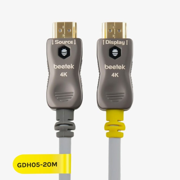 Cable óptico activo blindado HDMI 2.0 con cubierta de silicona – GDH05-xxM, fotografía 7