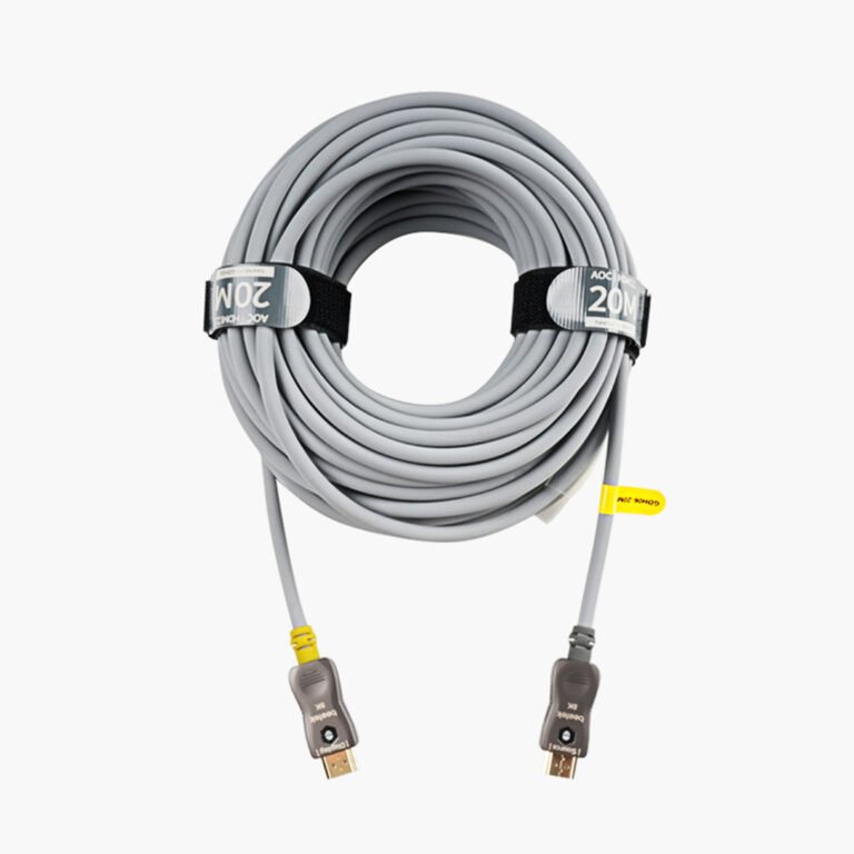 Cable óptico activo blindado HDMI 2.1 con cubierta de silicona – GDH06-xxM, fotografía 5