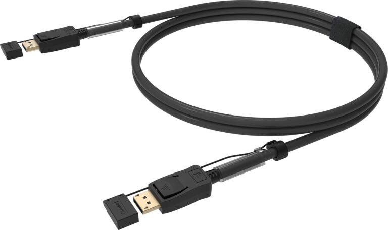 Cable DisplayPort 1.4 de silicón SP902, fotografía 1