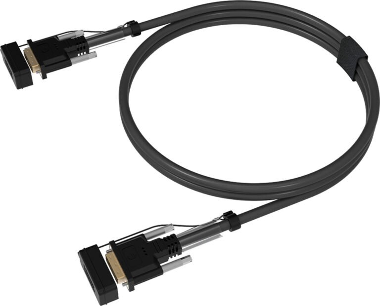 Cable DVI Single-Link con cubierta de silicona – SD702-xxM, fotografía 4