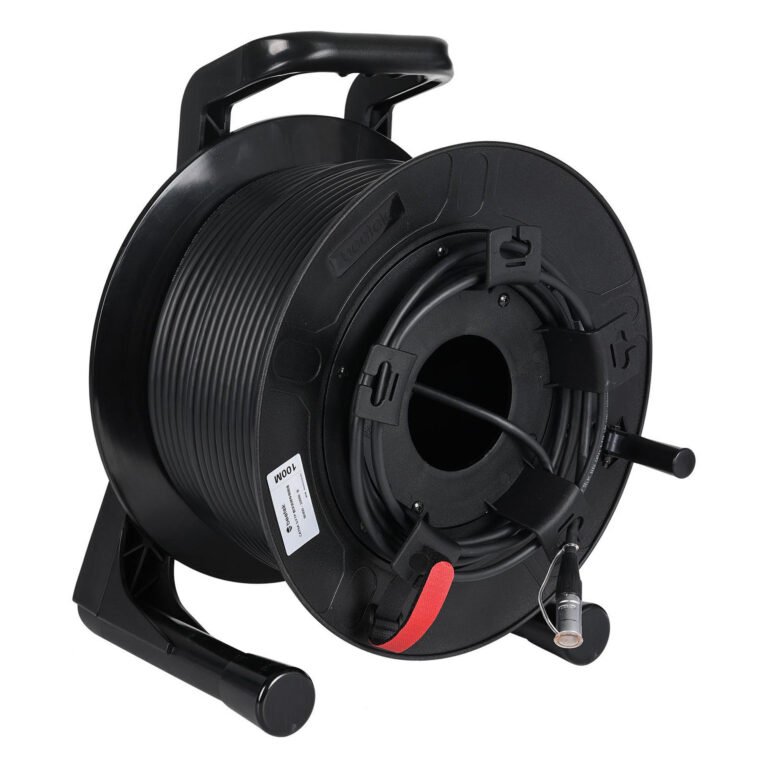 Carrete grande para cable con bloqueo de giro – PCD380, fotografía 1